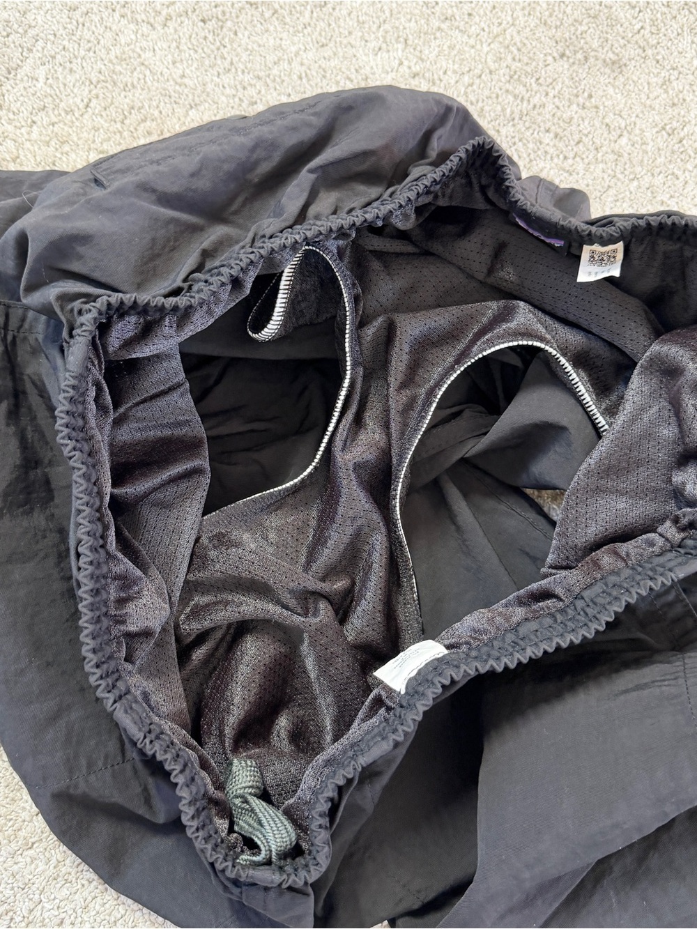 Patagonia Men’s Baggies Shorts 5" Brief Mesh Lined in Black L - Picture 6 of 13
